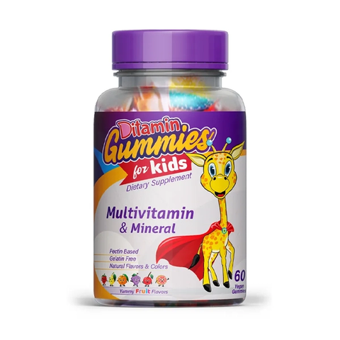 Ditamin Gummy Multivitamin & Mineral 60 Gummies For Kids