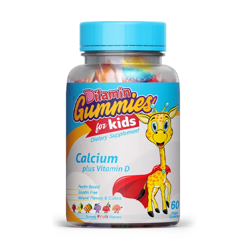 Ditamin Gummy Calcium Plus Vitamin D 60s For Kids