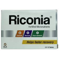 Riconia Nutritional Supplement 30s Tablets