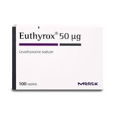 EUTHYROX 50MCG TAB 100S