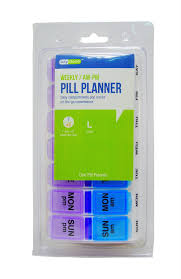 EZY DOSE PILL PLANNER WEEKLY AM/PM-67010