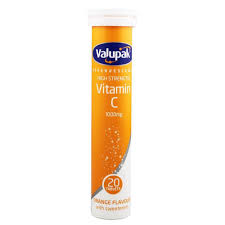 Valupak Vitamin C 1000Mg Effervescent Tablet 20s