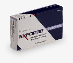 EXFORGE 5/160MG TAB 28S