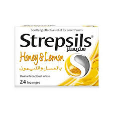 Strepsils Honey Lemon 24 Pieces