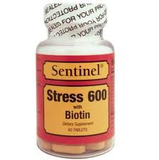 Sentinel Stress 600 With Zinc And Biotin Tablet 60's