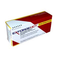 EXFORGE HCT 10/160/12.5 MG TAB 28S