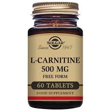 Solgar L-Carnitine, 500 Mg Tablet 60's