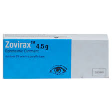 Zovirax Opthalmic Ointment 4.5 Gm