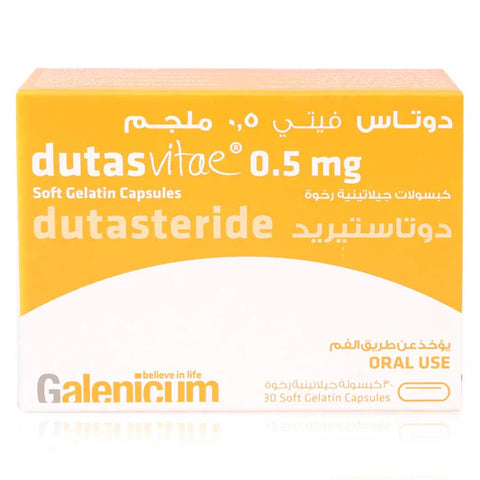 Dutas Vitae 0.5 mg Softgel cap 30's