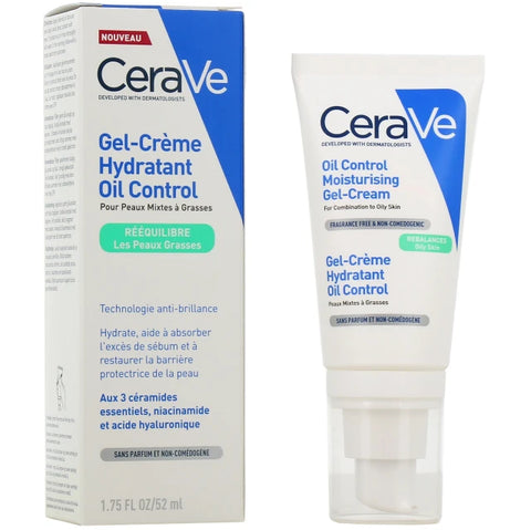 Cera Ve Oil Control Moisturising Gel Cream 52 ml