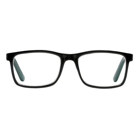100 Eyewear (Black And Clear) – Power: +1.00 (153210)