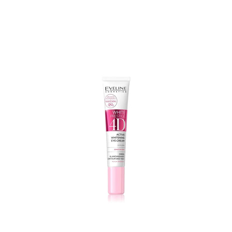 Eveline Cosmetics White Prestige 4D Active Whitening Eye Cream, 20 ML