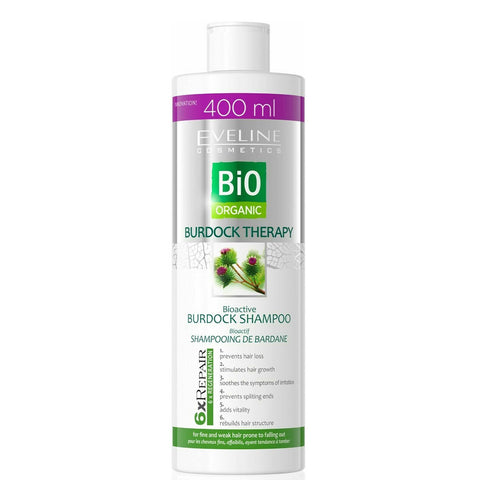 Eveline Bio Organic Burdock Therapy Bioactive Shampoo 400ml