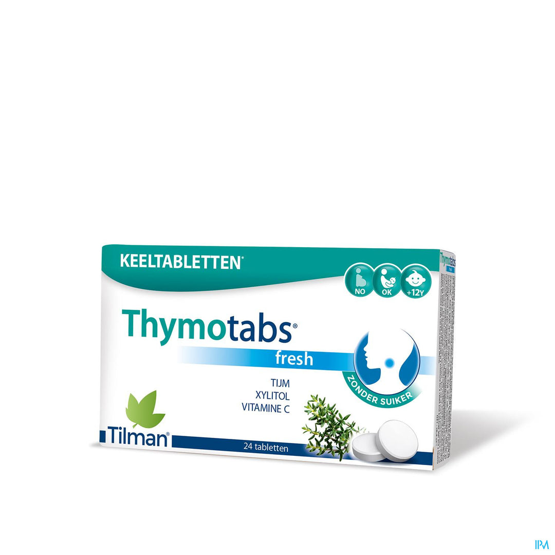 Thymo Tablets Nature Sugar Free, 24's – PharmaCare Online