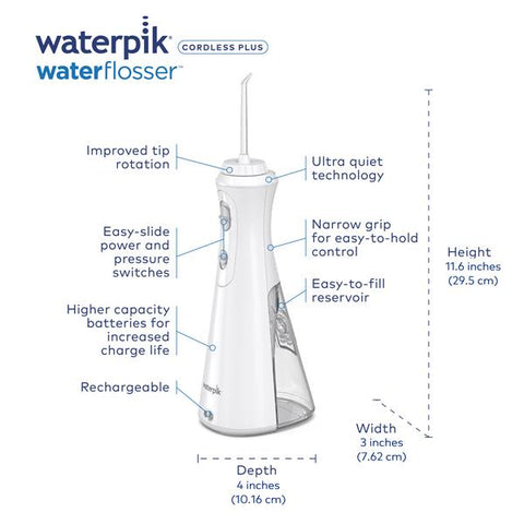 Waterpik Cordless Plus Wp-450Me