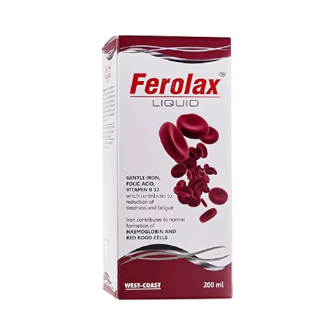 Ferolax Liquid Syrup 200Ml