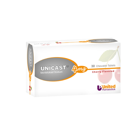 Unicast 4Mg Chewable Tab 30S