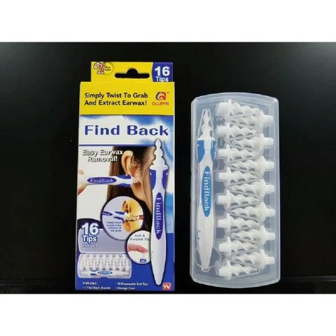 Find Back Silicon Earwax Removal