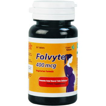 Vitane'S Nature Folvyte 400Mcg, 30's