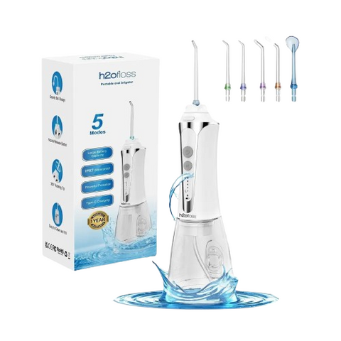 H2OFLOS Mini Oral Irrigator HF-10 Mini Black