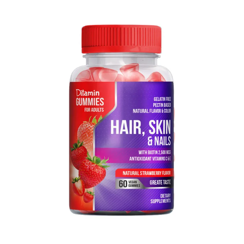 Ditamin Gummies Hair skin nails For Adults