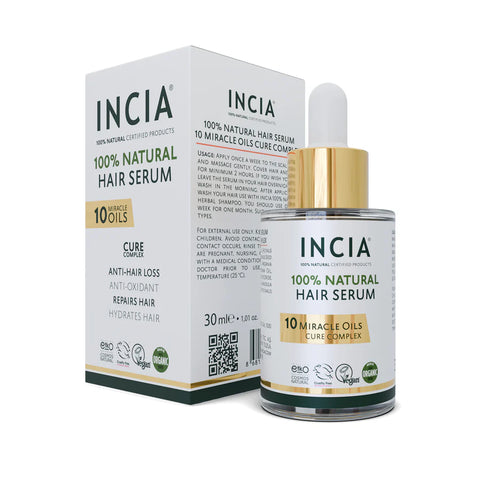 Incia 100% Natural Hair Serum 30ml