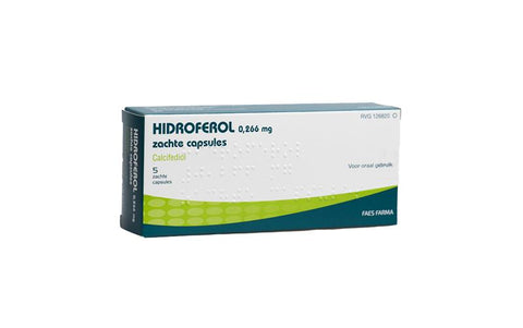 Hidroferol 0.266Mg Capsules 10'S