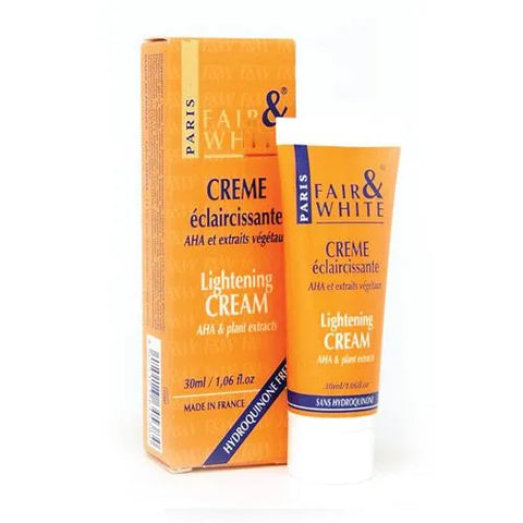 Fair & White Aha Brightening Cream, 30 ML