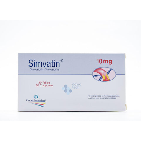 Simvatin 10 mg Tab 30's