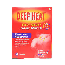 Deep Heat Patch 4s