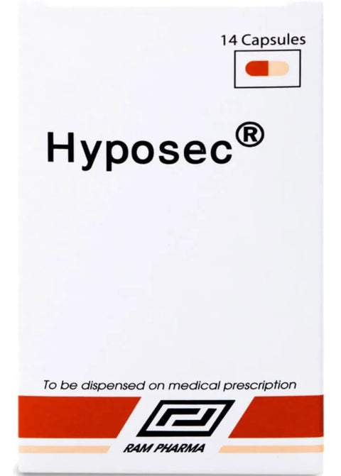 Hyposec 20mg cap 14's