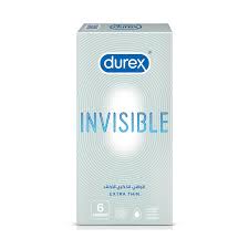 Durex Invisible Condom 6's