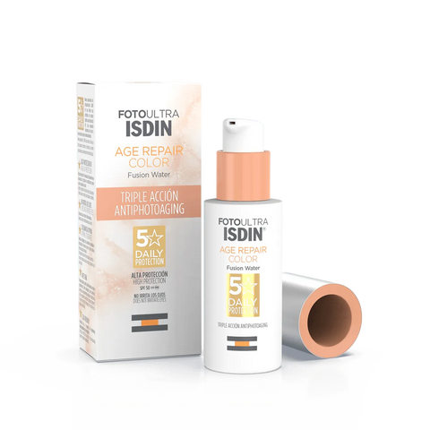 ISDIN AGE REPAIR FUSION WATER COLOUR SPF50+ 50ML -  - FACE CARE, ISDIN, Personal Care, SKIN CARE -  - PharmaCare Online 