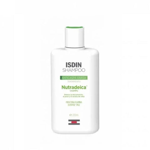 ISDIN NUTRADEICA ANTI OILY DANDRUFF SHAMPOO 200ML -  - Hair Care, Soaps&Shampoos -  - PharmaCare Online 