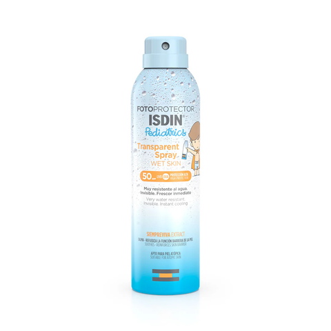 Isdin Fotoprotector Pediatric Wet Skin Trans Spray 50+ Spray 250 ML