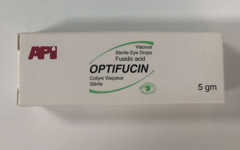 Optifucin Sterile Viscous Eye Drops- 5gm