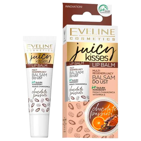 Eveline Juicy Kisses Chocolate Passion Lip Balm 12 ml