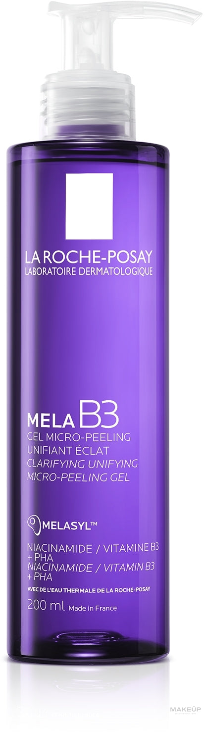 La Roche-Posay Mela B3 Clarifying Unifying Micro-Peeling Gel 200ml