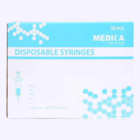 Syringe 20 ml Medica 50'S
