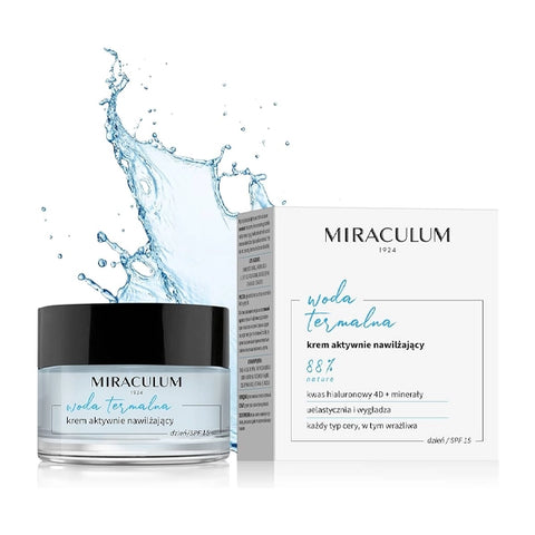 miraculum thermal water actively moisturizing day cream 50 ml