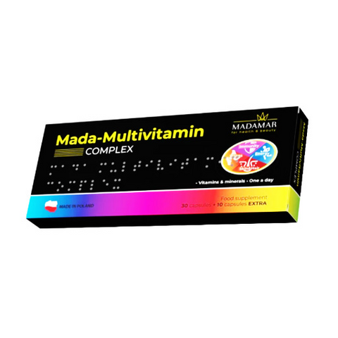 Madamar Multivitamin Complex Capsules 40 s