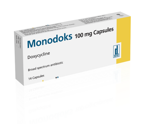 Monodoks 100mg Capsules 14S