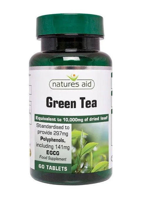 Natures Aid Green Tea 10,000 Mg, 60's