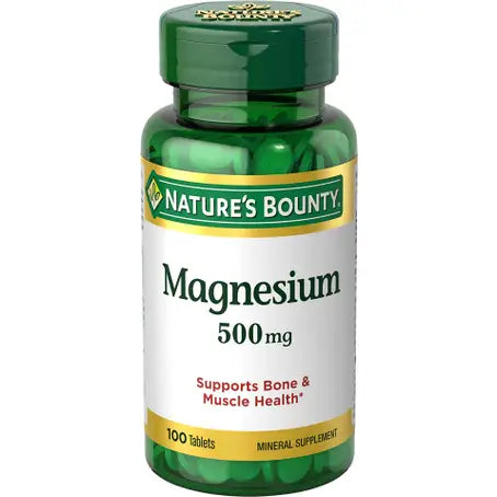 Natures Bounty Magnesium 500 Mg Tablet - 100'S