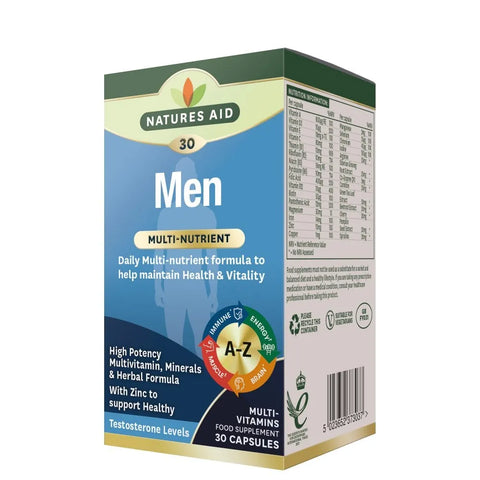 Natures Aid Men Multivitamin Capsule 30'S
