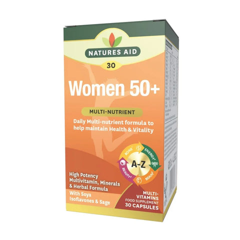 Natures Aid Women 50+ Multivitamin Capsule 30'S