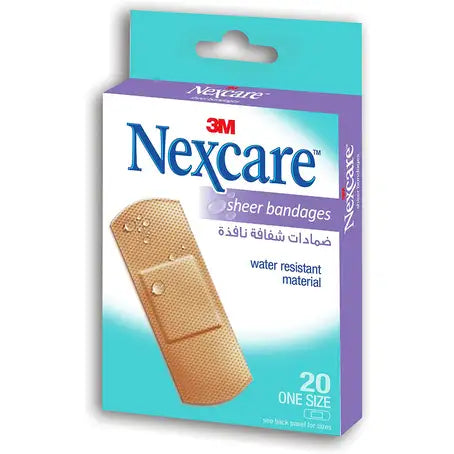 Nexcare Sheer Band Aid 656 - 20 Pieces