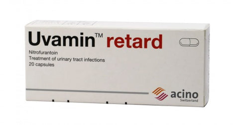Uvamin Retard Capsules 20'S