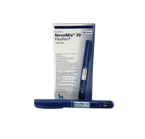 Insulin Novomix 30 Flexpen 100 iu 5*3 ml