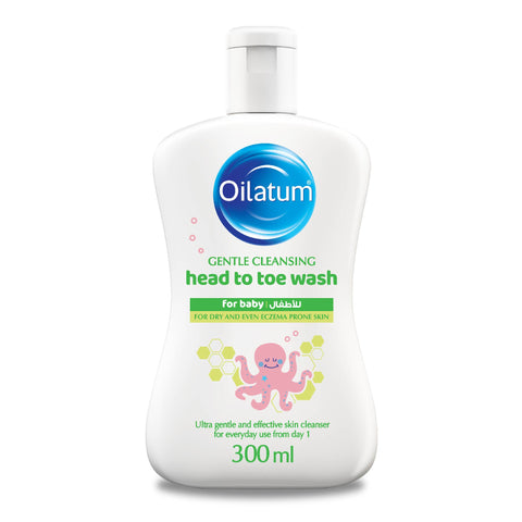 Oilatum Baby Gentle Clean.Head To Toe Wash 300 Ml